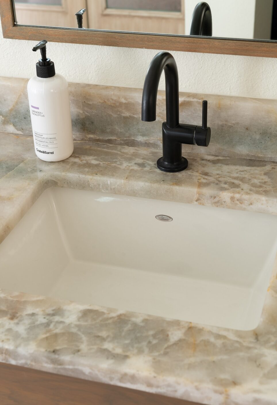 Primary Bathroom Sink Cummings Custom Interiors