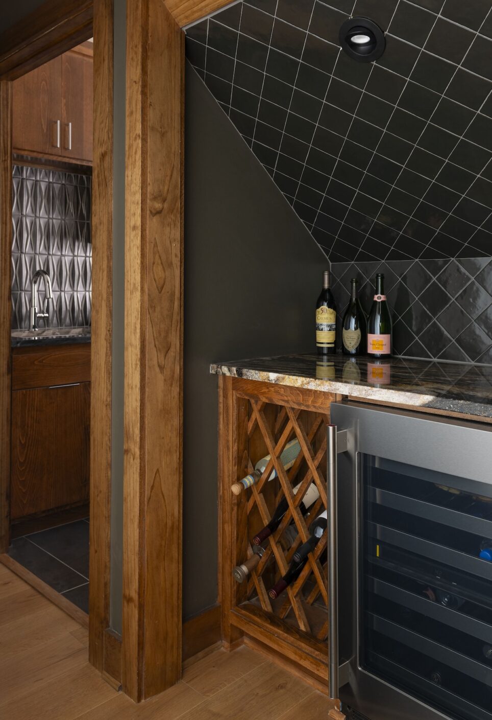 Home Bar Design Wine Storage Fridge